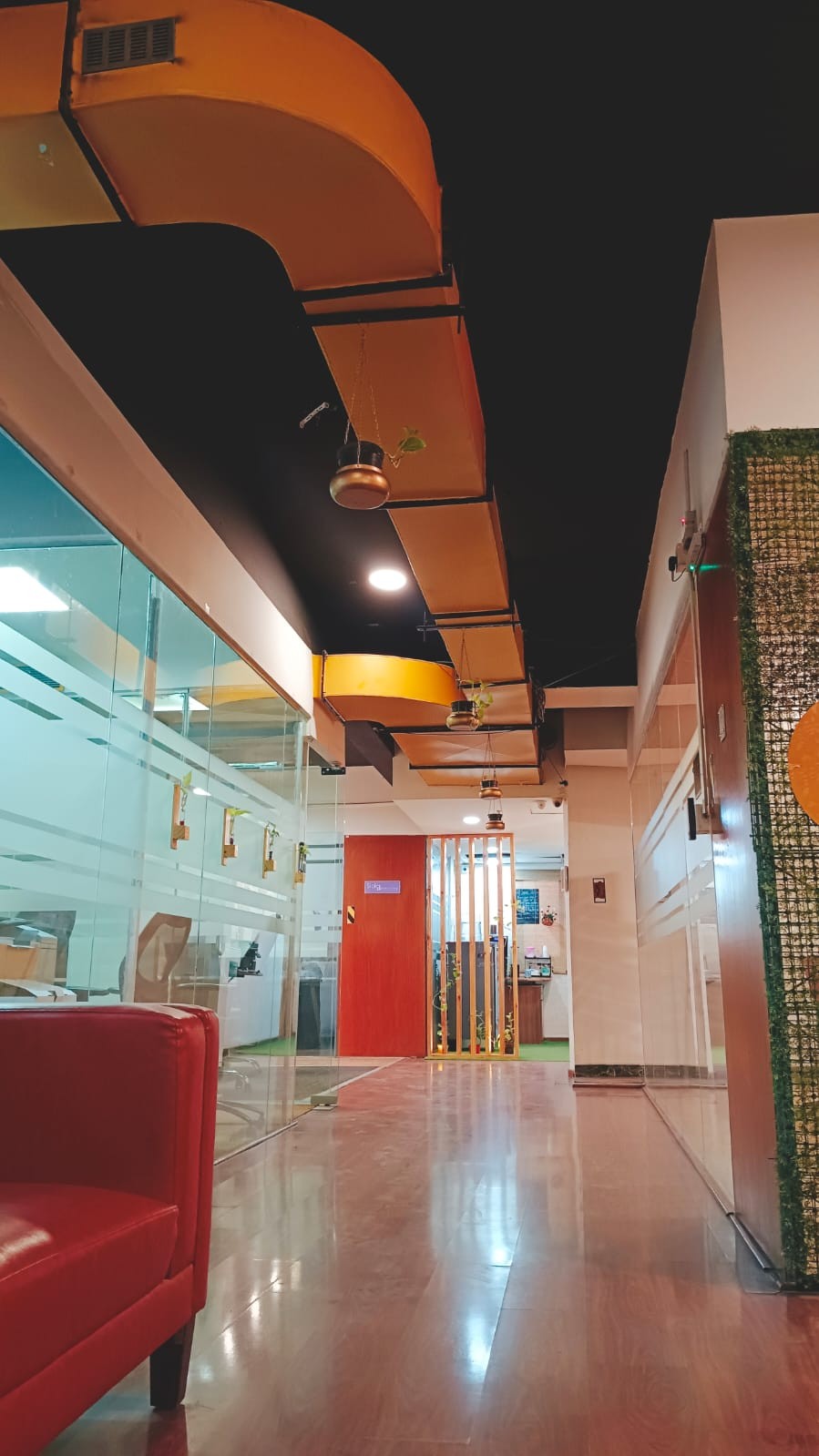 Member focused at desk at Cospaze